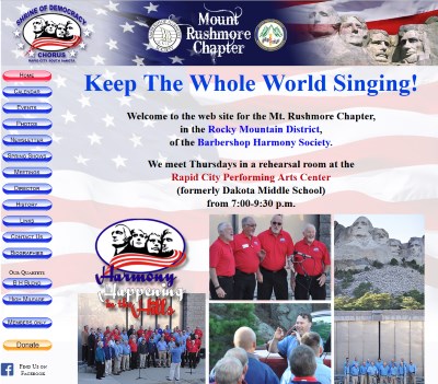 Shrine of Democracy Chorus website